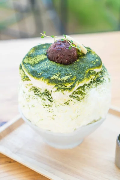 yeşil çay bingsu