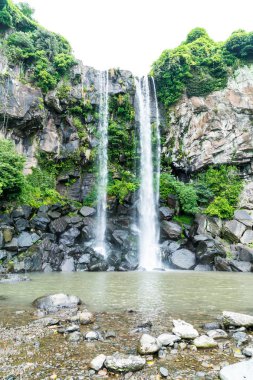 Jeongbang şelale jeju Adası