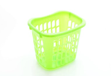 Yeşil plastik sepet