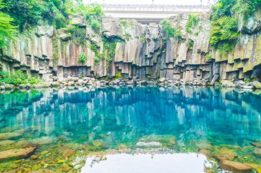 Jeju Isaland cheonjeyeon şelaleler