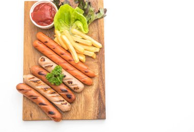 sebzeli ızgara sosis