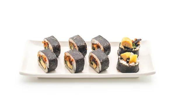 Sushi roll - japán élelmiszer-stílusban — Stock Fotó