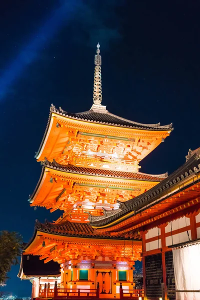 Arsitektur indah di Kuil Kiyomizu-dera Kyoto . — Stok Foto