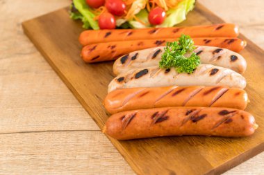 sebzeli ızgara sosis