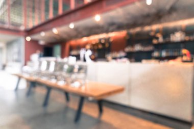 Restoran soyut bulanıklık