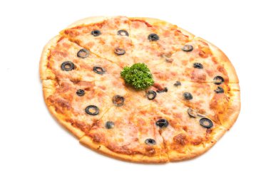 biberli pizza zeytin ile