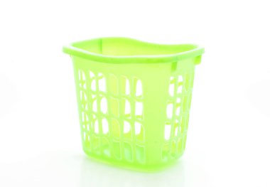 Yeşil plastik sepet