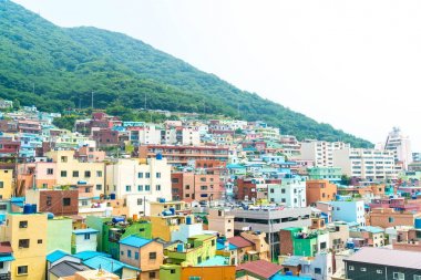 Gamcheon kültür Köyü Busan içinde güzel mimari