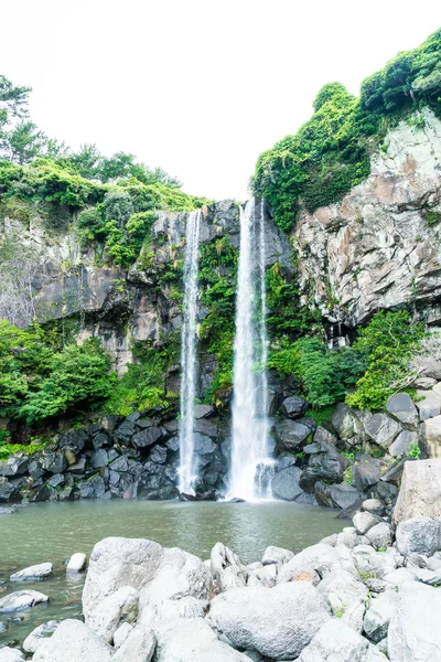 Jeongbang şelale jeju Adası