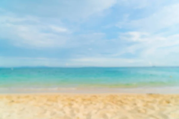 Abstrakte verschwimmen schönen tropischen Strand und Meereslandschaft backgro — Stockfoto