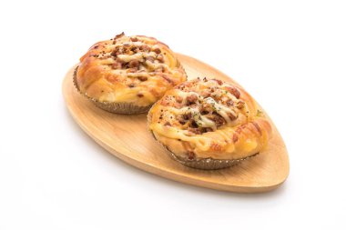 jambon salata ve kurutulmuş domuz topuz