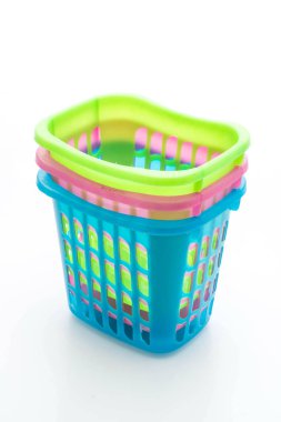 renkli plastik sepet 