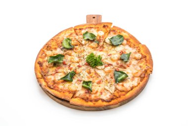 Baharatlı karides (Tom Yum) pizza