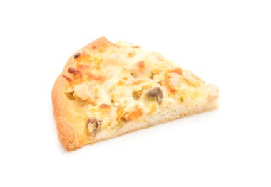 Kremalı mantarlı pizza