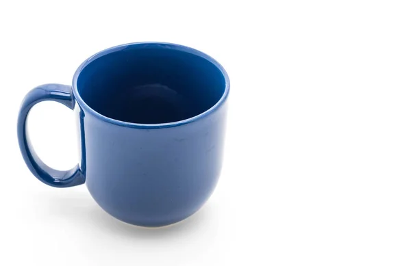 Taza de cerámica azul — Foto de Stock