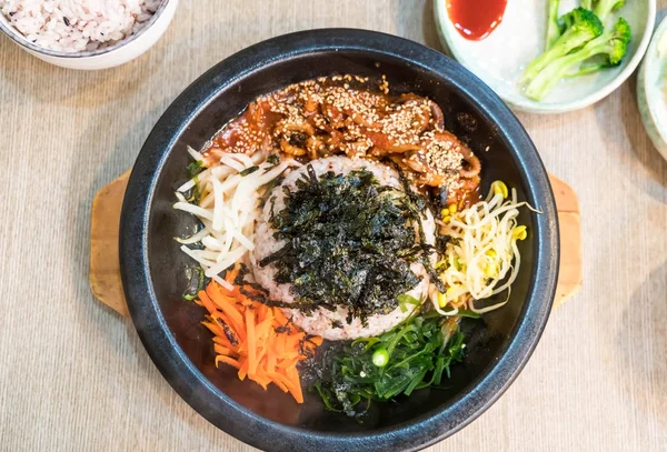 한국 전통 음식 (비빔밥) — 스톡 사진