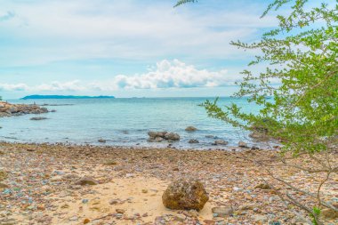 güzel tropikal beach Koh Larne Pattaya adlı