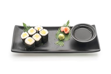 tatlı yumurta maki (tamago) - Japon gıda tarzı