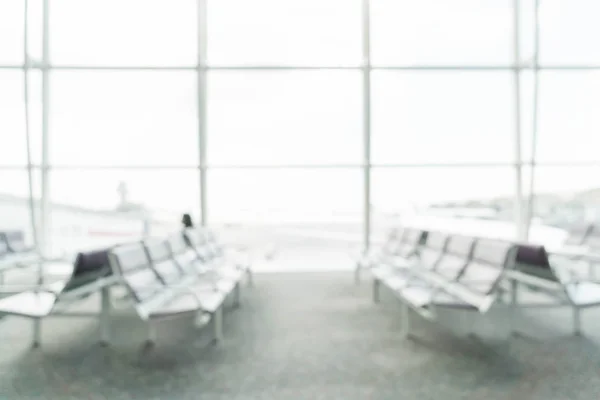 Абстрактное размытие в аэропорту — стоковое фото
