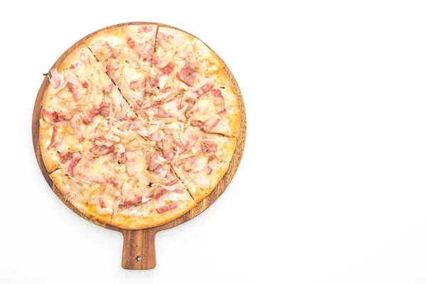 Tarte flambe pizza — Zdjęcie stockowe