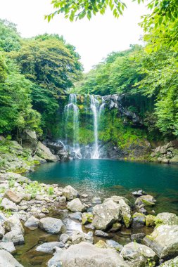Jeju Isaland cheonjeyeon şelaleler