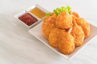 derin yağda kızartılmış karides