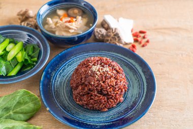 tavuk ve ot çorbası, Çince lahana berry pirinç