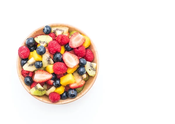 Mixed fresh fruits (strawberry, raspberry, blueberry, kiwi, mang — Stock Photo, Image