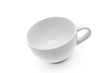 Boş beyaz kahve Kupası 