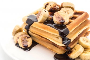 çikolata ile muz gözleme