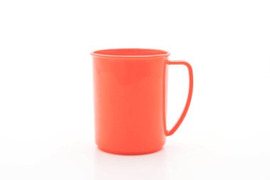 kırmızı plastik cam