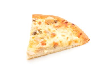 Kremalı mantarlı pizza
