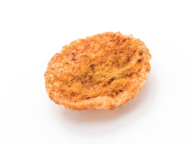 rendelenmiş domuz pirinç kraker ile kurutulmuş