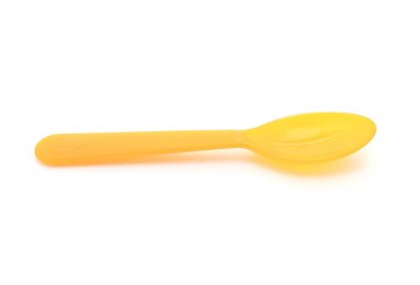 Sarı plastik kaşık 