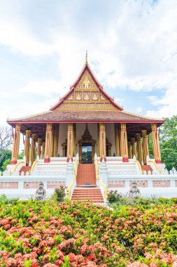 Haw Phra Kaew Tapınağı'nda güzel mimari