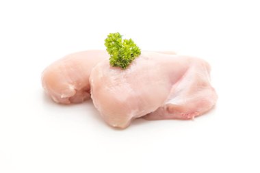 Taze çiğ tavuk filetosu.