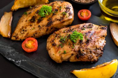 ızgara tavuk biftek