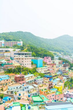 Gamcheon kültür Köyü Busan içinde güzel mimari