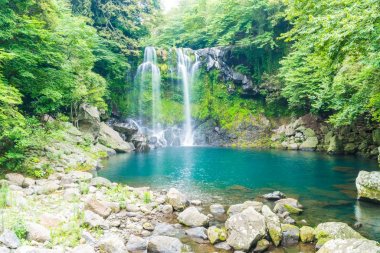 Jeju Isaland cheonjeyeon şelaleler