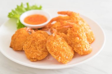 derin yağda kızartılmış karides