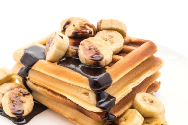 çikolata ile muz gözleme