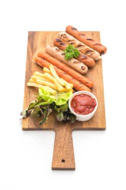 sebzeli ızgara sosis