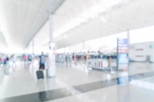 Abstract blur in airport — Stock Photo, Image