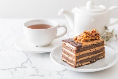 Kahveli kurabiye kek