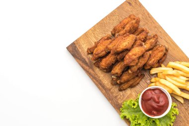 Kızarmış tavuk kanadı.