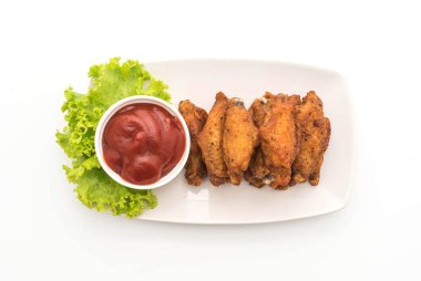 Kızarmış tavuk kanadı.