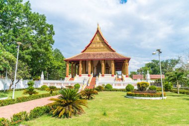Haw Phra Kaew Tapınağı'nda güzel mimari