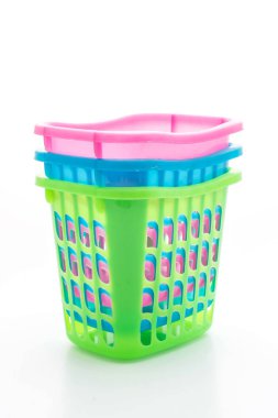 renkli plastik sepet 