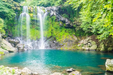 Jeju Isaland cheonjeyeon şelaleler