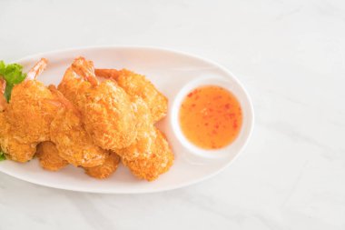 derin yağda kızartılmış karides